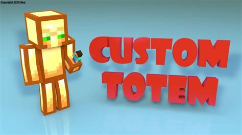 Custom Totem Texture Pack Para Minecraft 1201 1194 118 1171