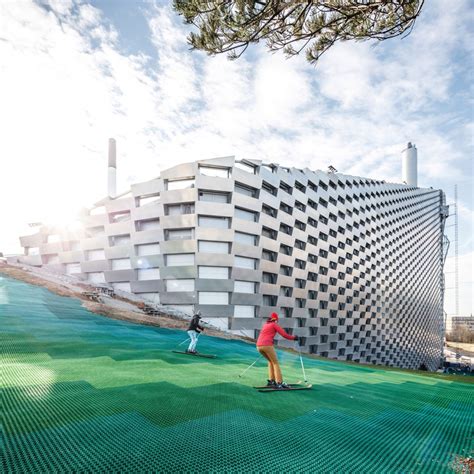 Why A Ski Slope On The Roof Of Amager Bakke Building By Big The