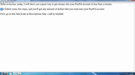 To add money from your paypal app, tap paypal balance and then add money. How to get free cash into your PayPal account in less than 1 minute 2017 - YouTube