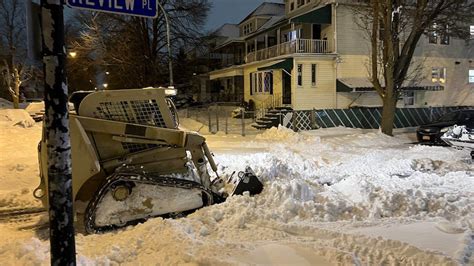 Buffalo Roads Reopen As Search For Storm Victims Contines