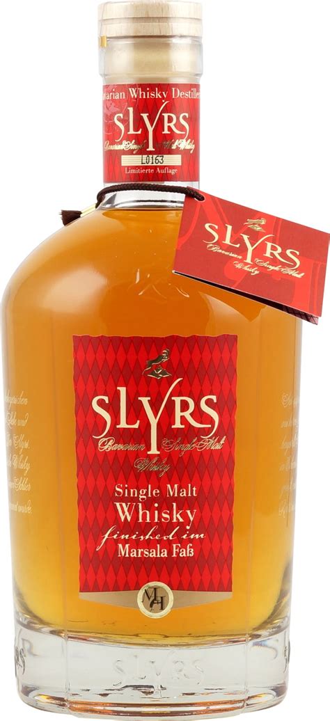 Slyrs Bavarian Single Malt Whisky Marsala Finish Mit