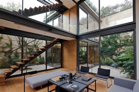 A House With 4 Courtyards Includes Floor Plans