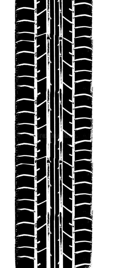 ślad opona ilustracja wektor Ilustracja złożonej z petroleum