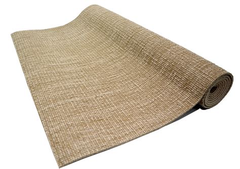 Natural Jute And Polymer Environmental Resin Yoga Mats Barefoot Yoga Co