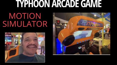 Typhoon Motion Simulator Arcade Game Youtube