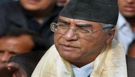 Nepali Congress President Files Nomination For Pm Post Catch News