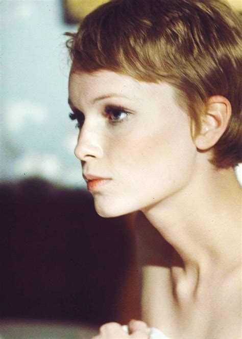 Short Hair — Lovelymiafarrow Mia Farrow 1968 Pixie Cut Kurz Short