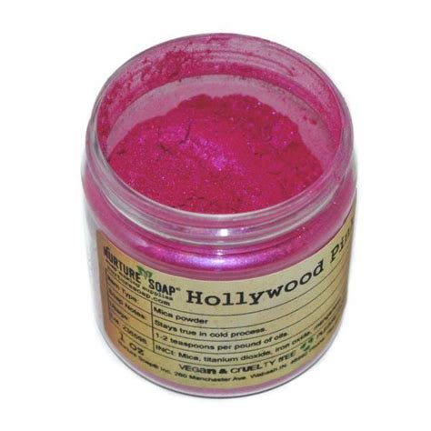 Hollywood Pink Mica Soap Colorants Mica Powder Soap Powder Soap