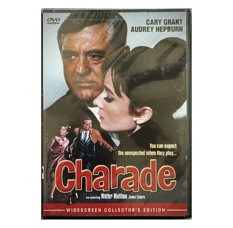 Charade Dvd Charade Movie Cary Grant Audrey Hepburn New Sealed