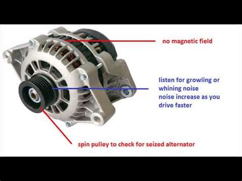 Symptoms Of A Bad Alternator How To Check YouTube