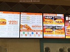 Menu at Whataburger fast food, Dallas, Cedar Springs Rd