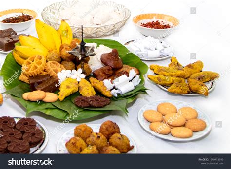 Sinhala Tamil New Year Traditional Foods Stock Photo 1940418199