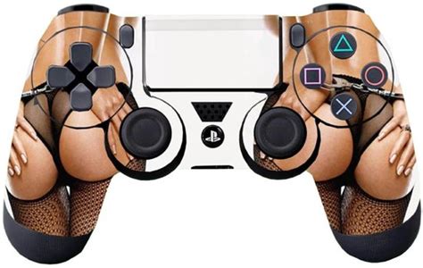 Gameid Ps4 Dualshock 4 Controller Skin Sticker Sexy Mirrored Girl Tapt Gaming Games
