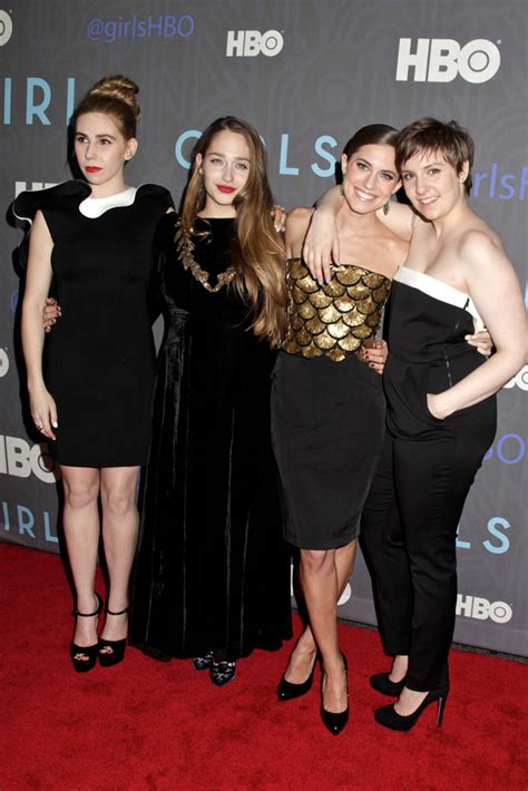 Lena Dunham And The ‘girls Cast Red Carpet Style Evolution Footwear News