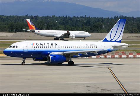 N808ua Airbus A319 131 United Airlines Jeffrey Schäfer Jetphotos