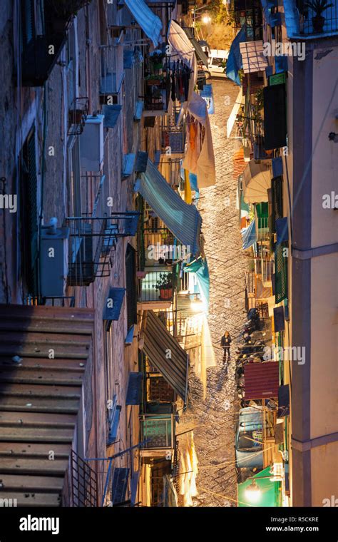 Italy Naples Quartieri Spagnoli Spanish Quarters Stock Photo Alamy
