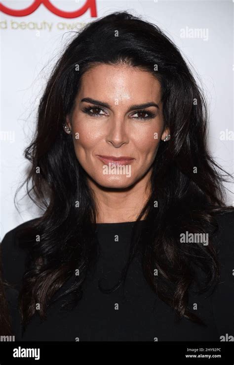 Angie Harmon Attending The 2nd Annual Hollywood Beauty Awards Held At