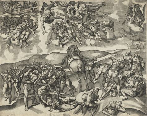 Nicolas Beatrizet 150715 1573 After Michelangelo Buonarroti 1475