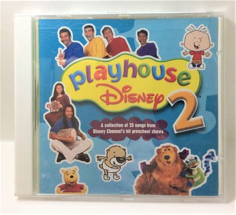 Playhouse Disney 2 Cd Collection Of 25 Songs Preschool Disney Shows