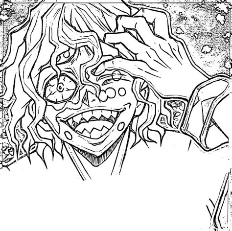 Gyutaro Demon Slayer Coloring Pages Free Printable Coloring Pages The