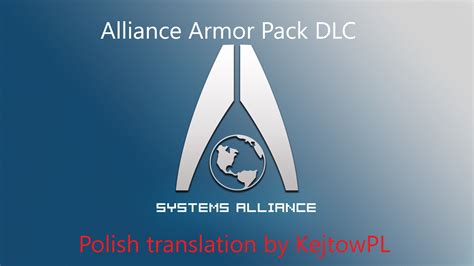 Alliance Armor Pack Dlc Polish Translation At Mass