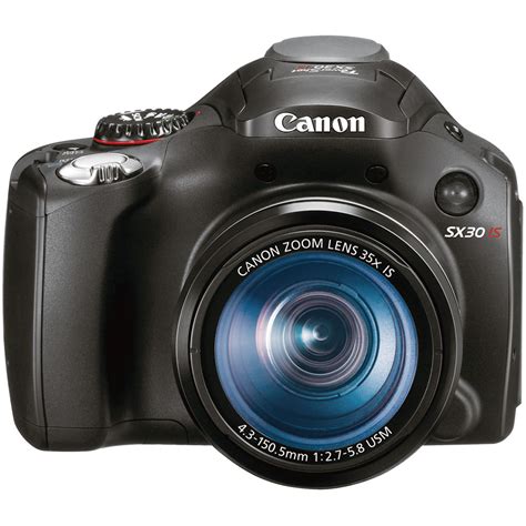 Used Canon Powershot Sx30 Is Digital Camera 4344b023aa Bandh Photo
