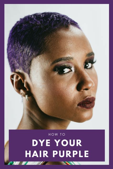 Is your jet black hair getting boring? How to Dye Your Hair Purple | Bellatory