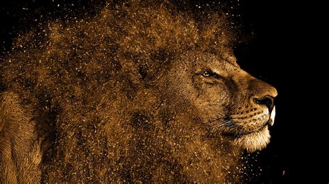 Cool 4k wallpapers ultra hd background images in 3840×2160 resolution. Lion Art 4K Wallpapers | HD Wallpapers | ID #28039
