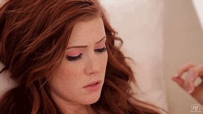 Redhead Model Sexy Lip Bite Gifs Find Share On Giphy
