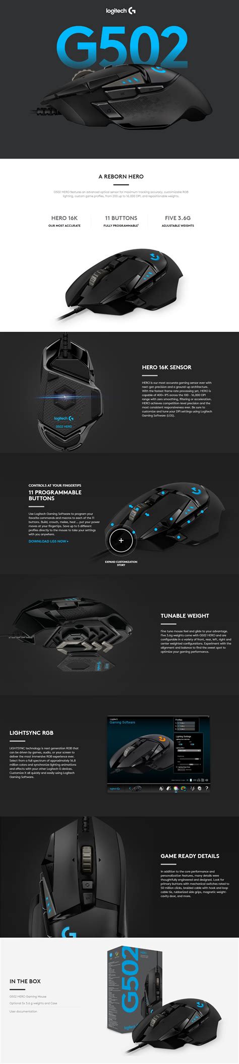 Logitech g502 software and driver update for windows 10. Logitech G502 Driver - Logitech G502 Lightspeed Wireless Gaming Mouse : In addition to providing ...