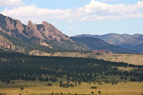 View To Ncar And The Flatirons Scorpions And Centaurs Flickr