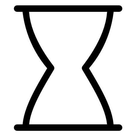 Hourglass Blank Vector Svg Icon Svg Repo