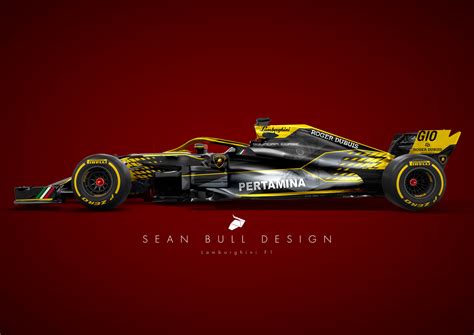 Sean Bull F1 Livery Design