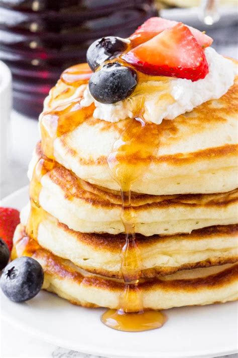 Greek Yogurt Pancake Recipe Homemade Pancakes