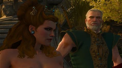 The Witcher Nude Mod Of Sexy Princes Youtube