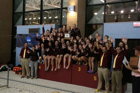 Calvin Womens Swimming And Diving Captures 10th Straight Miaa Title