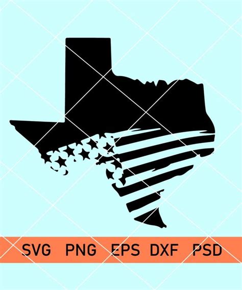 Texas Svg File Digital Download Texas Flag Svg Svg File For Etsy