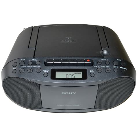 Sony Portable Cd Player Boombox With Am Fm Radio Cassette Player