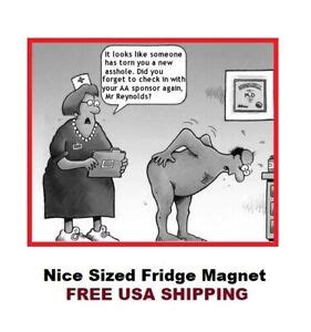 Funny Alcoholics Anonymous Sponsor Meme Fridge Refrigerator Magnet EBay