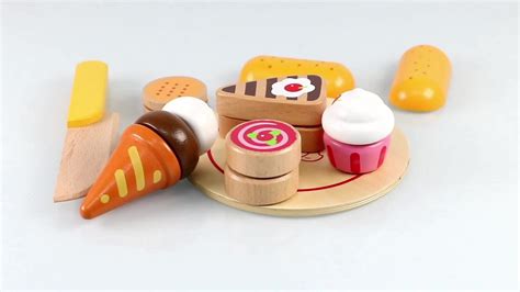 Diy Play Foodpretend Kids Wooden Kitchen Toy Set Buy Kids Wooden