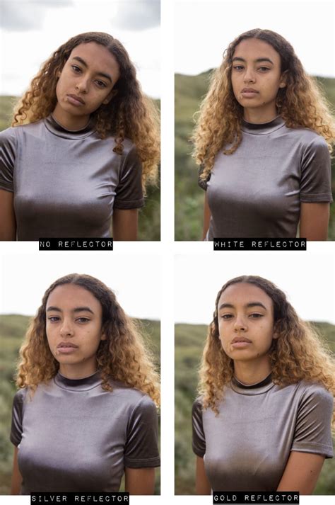 how to use a reflector for better portraits the fashion camera