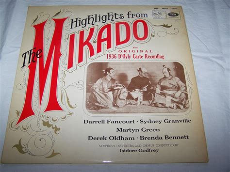 Highlights From The Mikado Uk Music