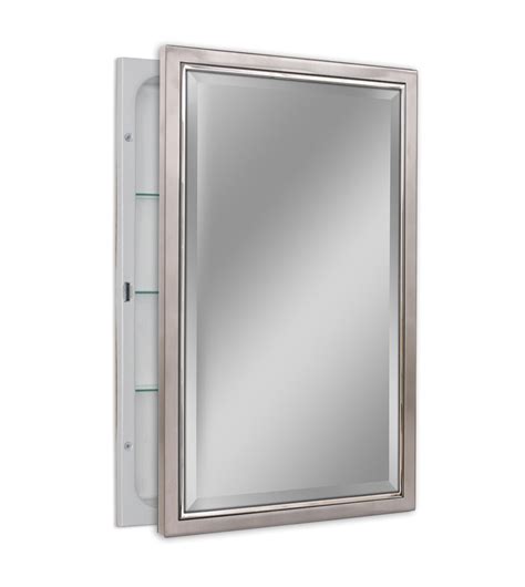 High end medicine cabinets with mirrors. Congdon 16 X 26 Recessed Framed Medicine Cabinet With 3