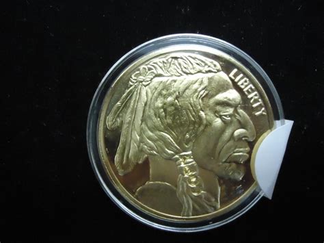 Copy Of A 2010 Gold Buffalo Dollar