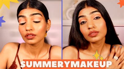 No Foundation Makeup Routine Flawless Summer Skin Youtube