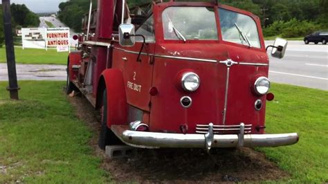 Old Ladder Truck Retired From Fire District 2 In Greer South