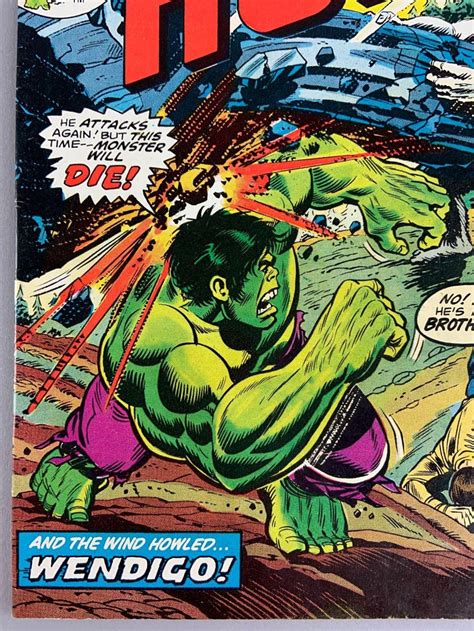 Marvel Comics The Incredible Hulk No 180 Comic Book