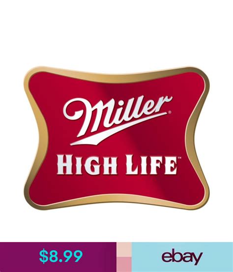 Baking Accs And Cake Decorating Miller High Life Beer Logo Edible Party