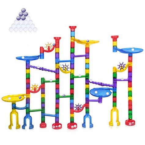 Snagshout Meland Marble Run Sets For Kids 105 Pieces 32 Diy