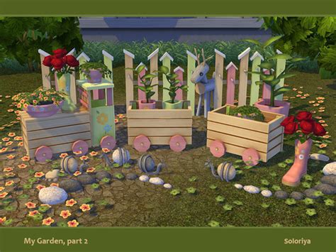 When autocomplete results are available use up and down arrows to review and enter to select. My Garden set part 2 by soloriya at TSR » Sims 4 Updates
